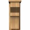 Ekena Millwork Monterey Rough Sawn Corbel w/Backplate, Western Red Cedar, 8"W x 12"D x 20"H COR08X12X20MON01RWR - alternate 2